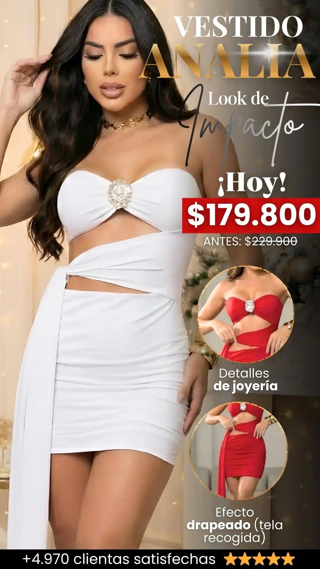 VESTIDO ANALIA: LOOK DE IMPACTO 🔥