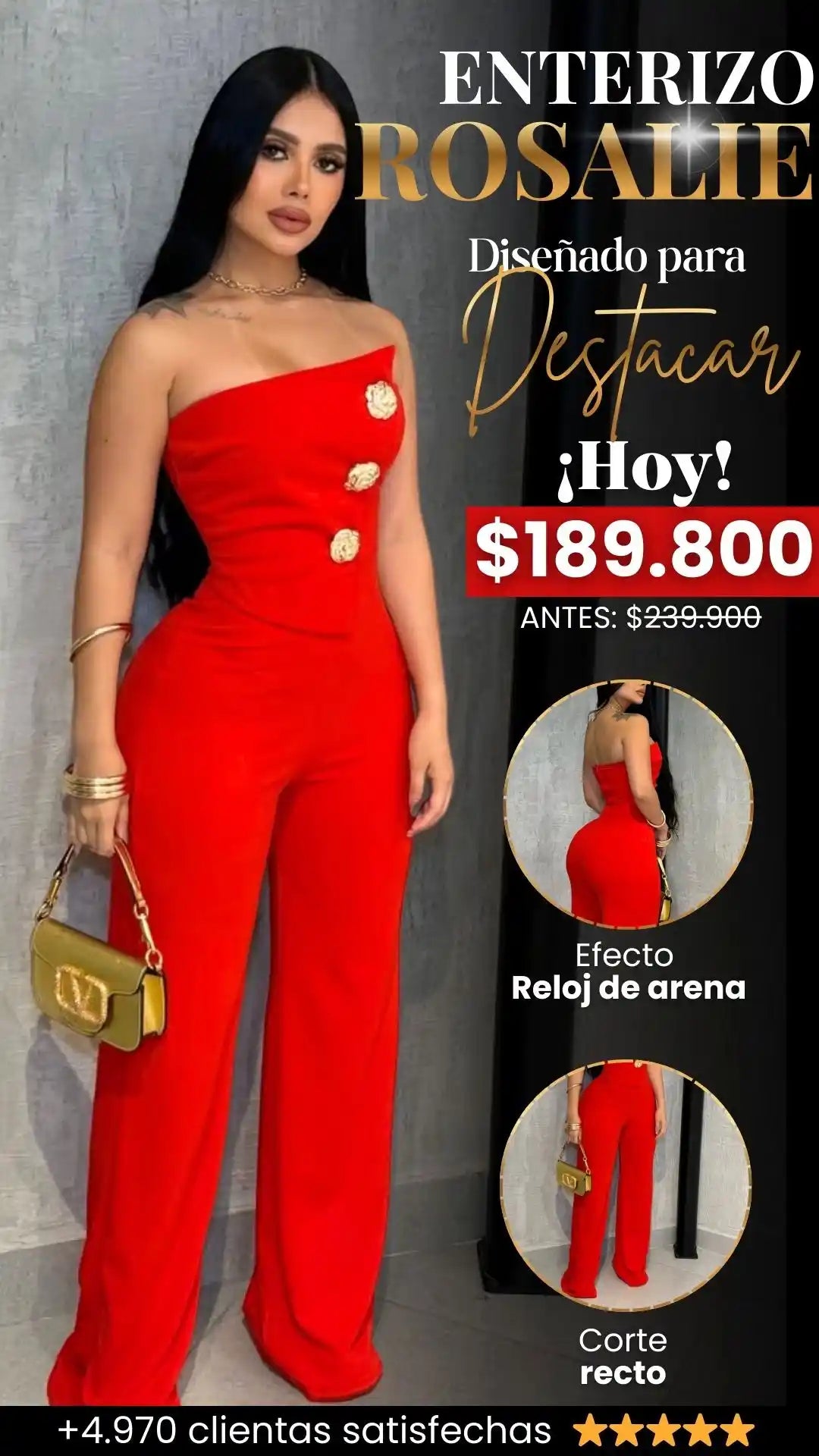 ENTERIZO ROSALIE: DESTACA TU ESENCIA