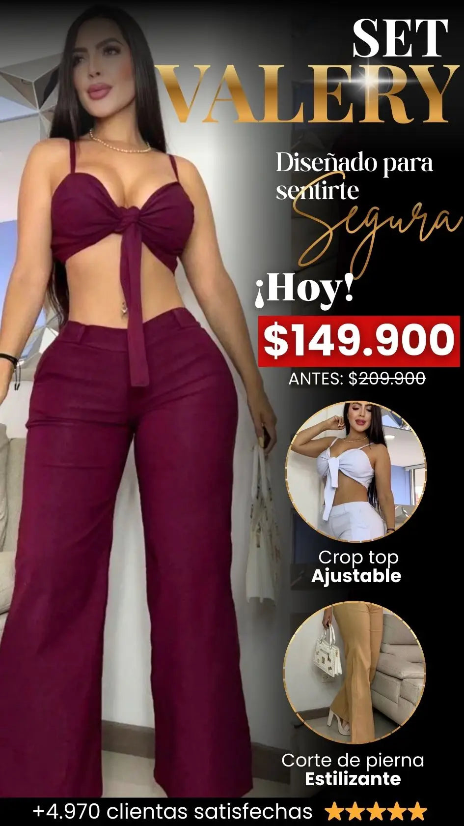 SET VALERY: CONTROL Y ESTILO PROPIO