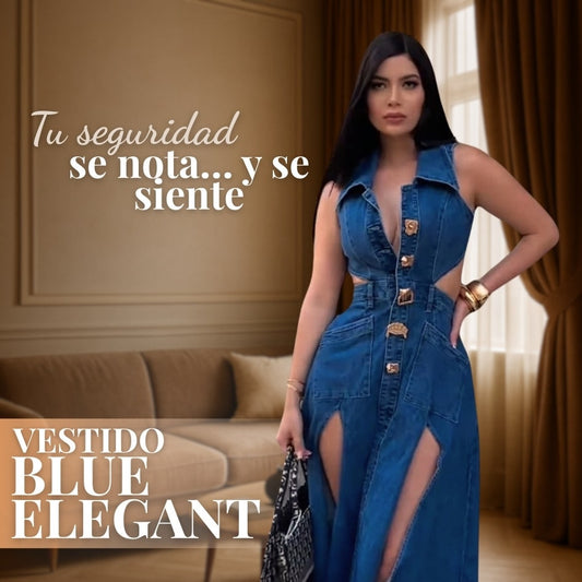 VESTIDO BLUE ELEGANT