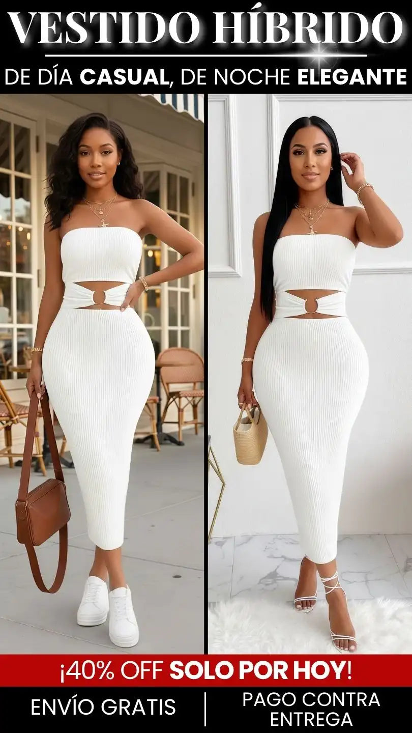 VESTIDO VICTORIA: DE DIA CASUAL, DE NOCHE ELEGANTE🔥