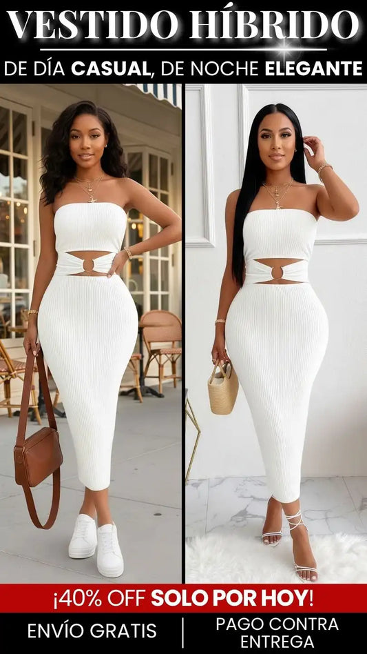 VESTIDO VICTORIA: DE DIA CASUAL, DE NOCHE ELEGANTE🔥