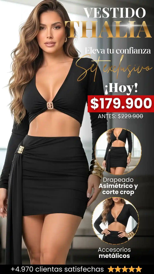 VESTIDO THALIA: LOOK EXCLUSIVO 💎