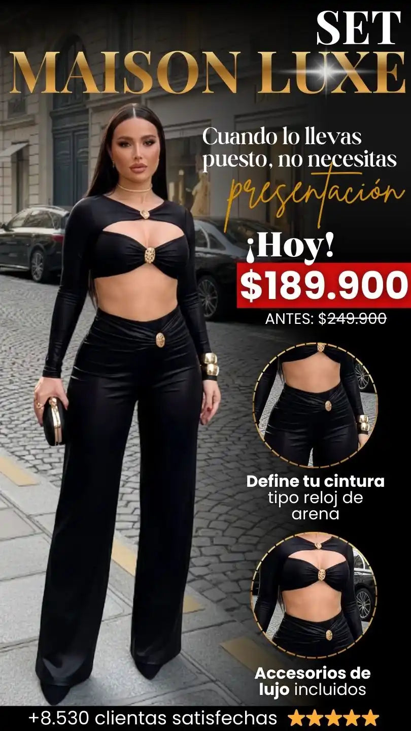 SET MAISON LUXE: ELEGANCIA QUE SE NOTA 💎
