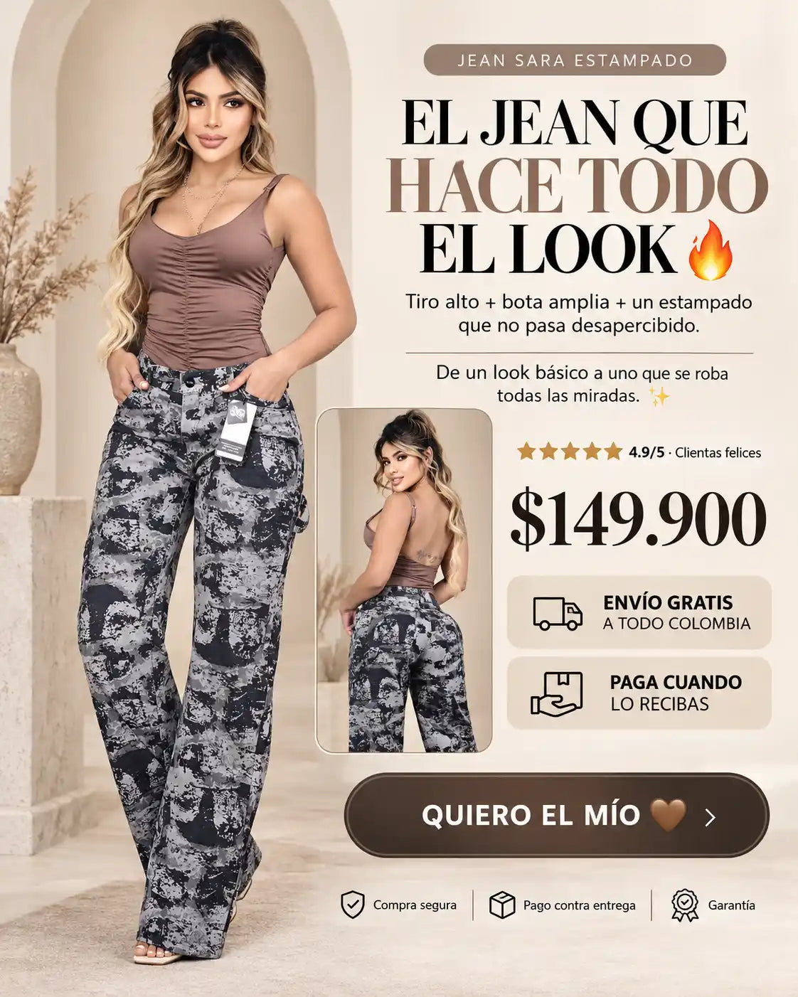 JEAN SARA ESTAMPADO