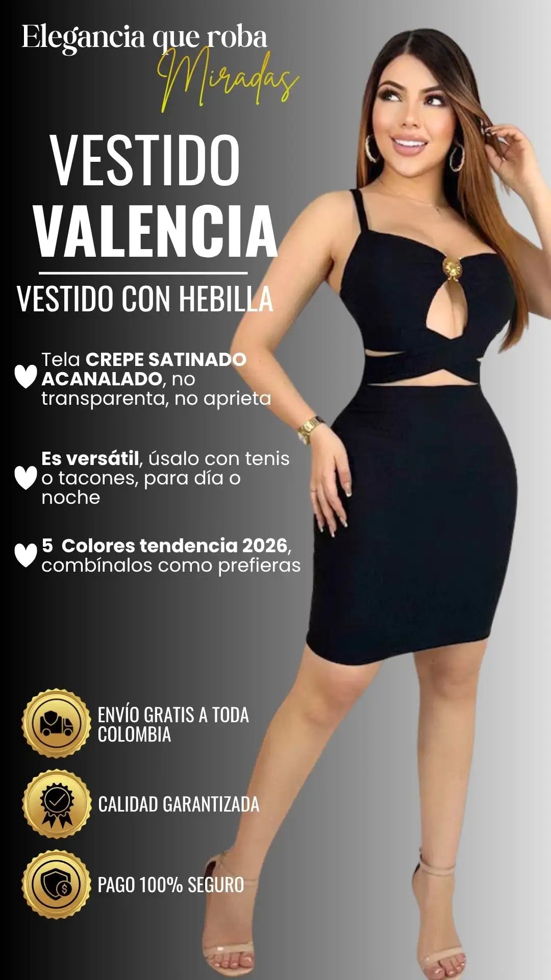 VESTIDO VALENCIA: EL VESTIDO QUE ROBA MIRADAS ❤️