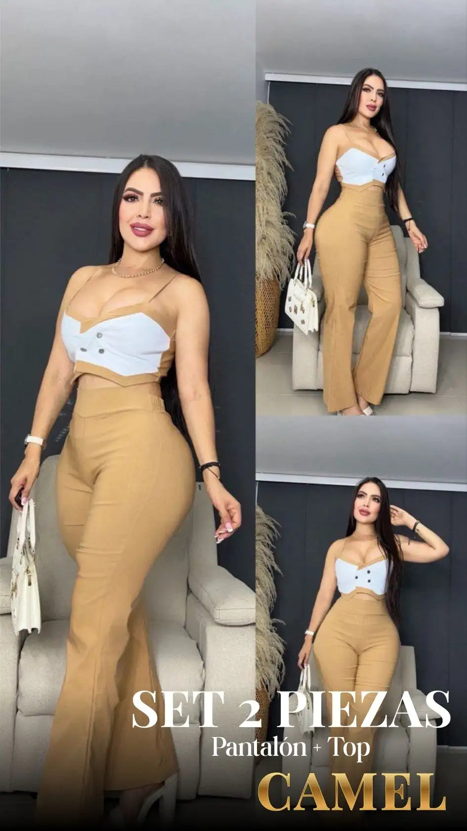 SET MILANO: TOP +  PANTALÓN