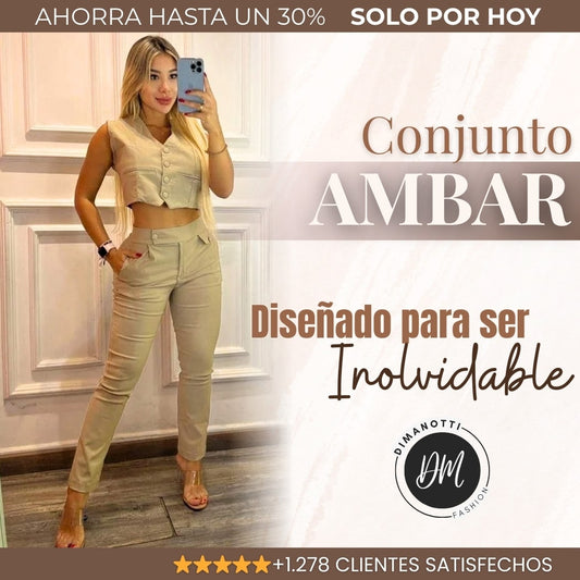 CONJUNTO AMBAR®: ELEGANCIA QUE IMPACTA