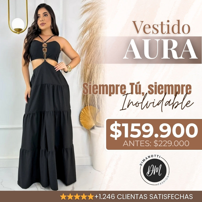 VESTIDO AURA®: PRESENCIA QUE INSPIRA ❤️