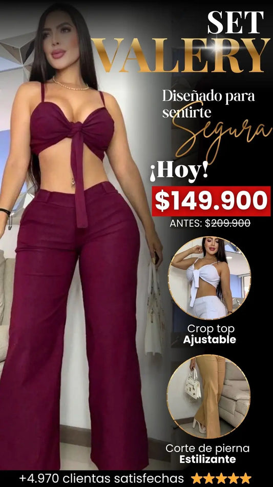 SET VALERY: CONTROL Y ESTILO PROPIO